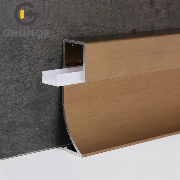 led lights on skirting board